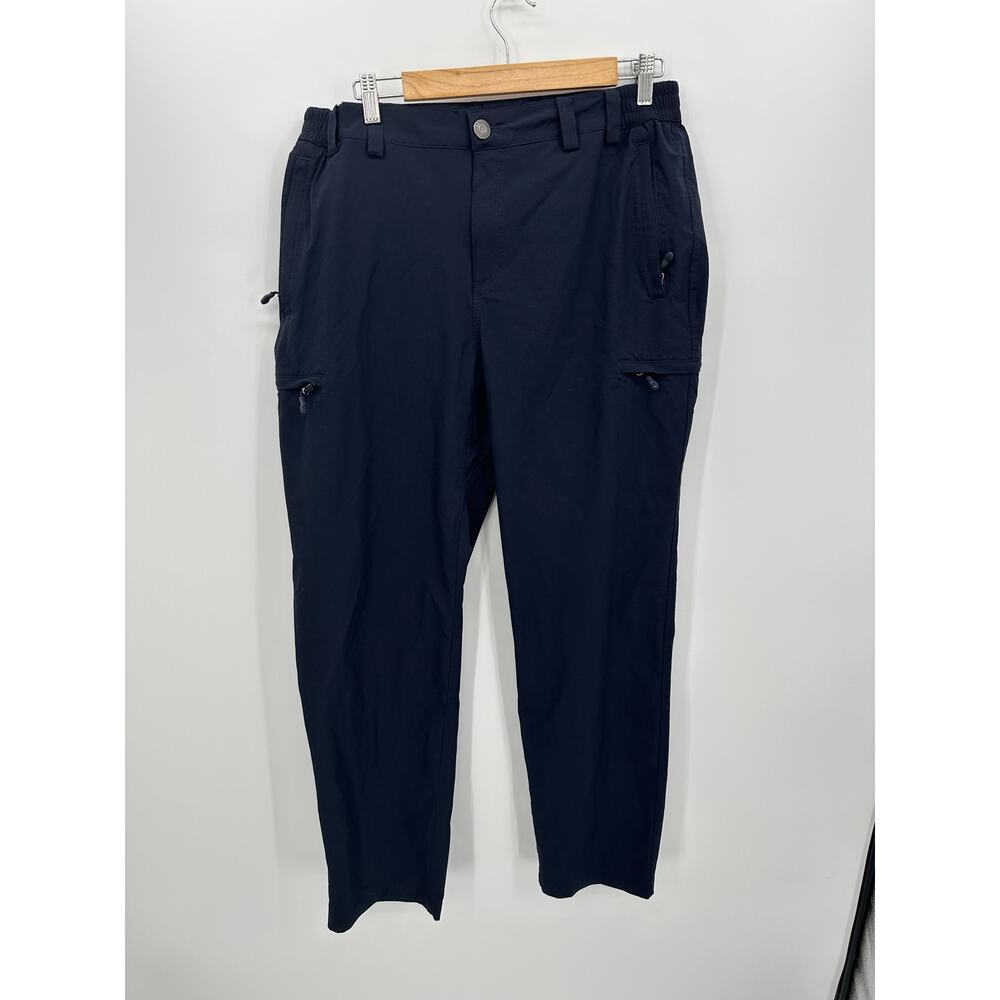 Mier Pants Womens Size 14 Navy Blue Cargo Ripstop Outdoors Hiking Casual